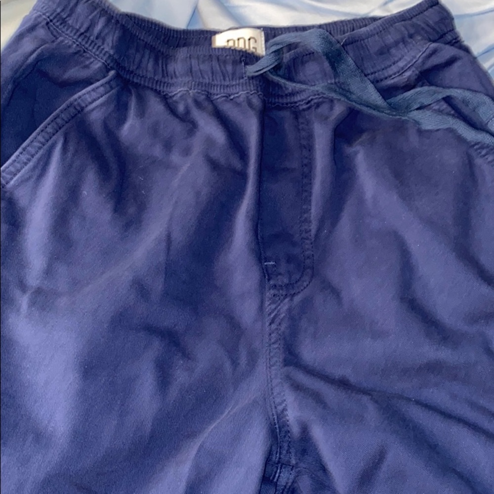 Blue cargo pants